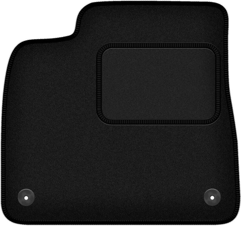 Fahrermatte schwarz für: Audi Q7 II 7-Sitzer (2017-)