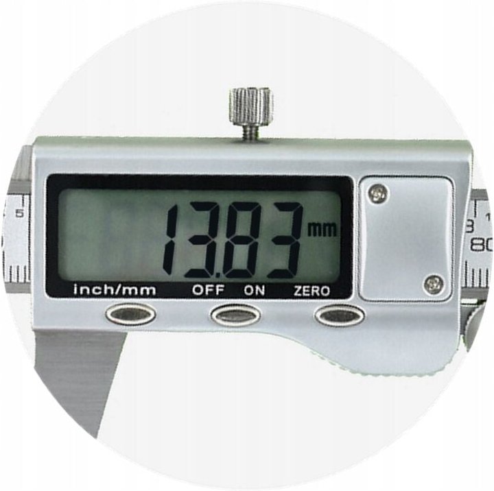 Set Aus 10 Metallelektrischen Digitalen Lcd-Messschalern