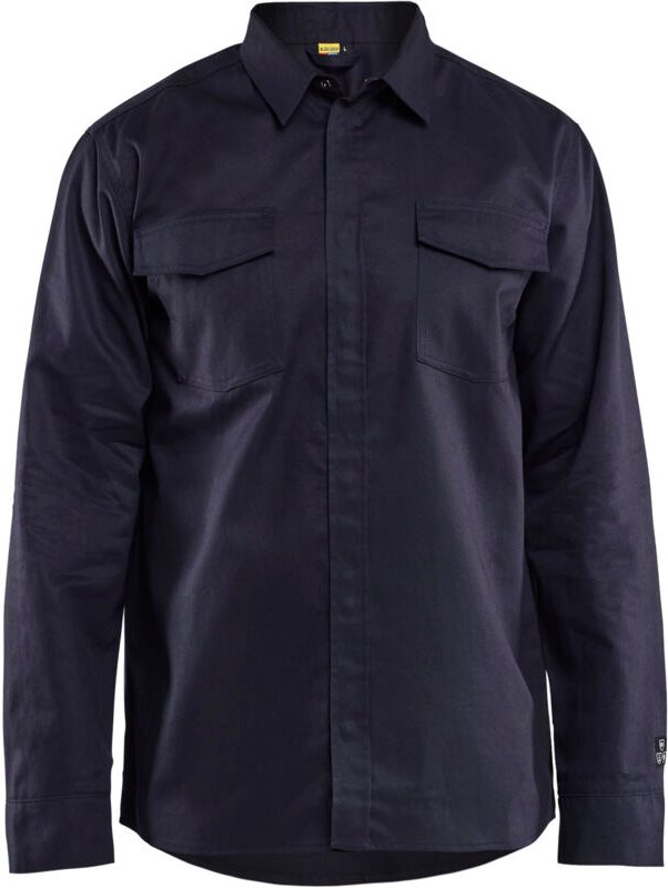Blakläder Flammschutz-Hemd, marineblau, Unisex-Größe: 2XL