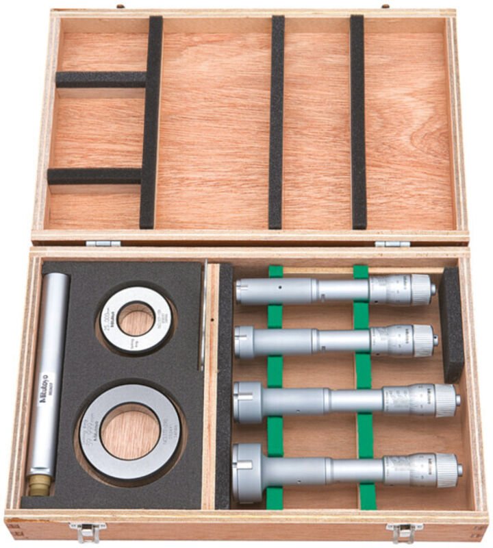 3-Linien Innenmessschr. Holtest im Satz 20-50mm (4 Stk.), einfaches Modell im Satz - Mitutoyo