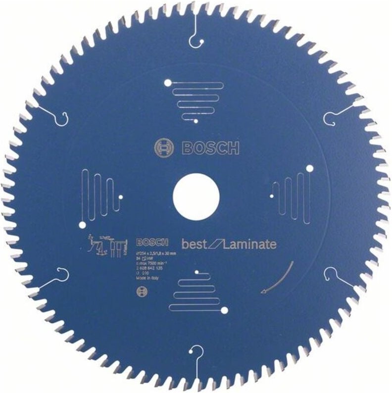 Kreissägeblatt Best for Laminate, 254 x 30 x 2,5 mm, 84 - Bosch