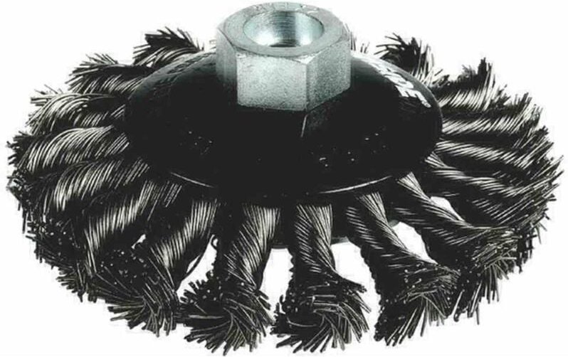 Scheibenbürste 115 mm/22,2 gezopft, für Winkelschleifer