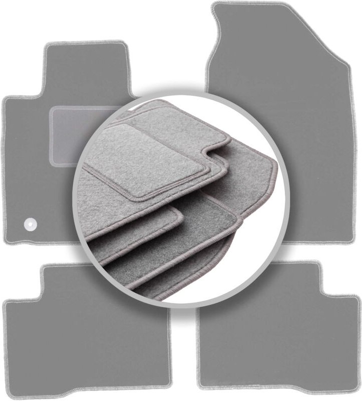 Graue Fußmatten für: SsangYong Tivoli SUV (2015-)