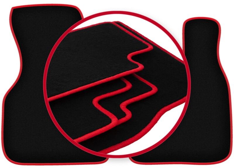 CARLUX-RED Autofußmatten für: GMC Safari II Van (1995-2005)