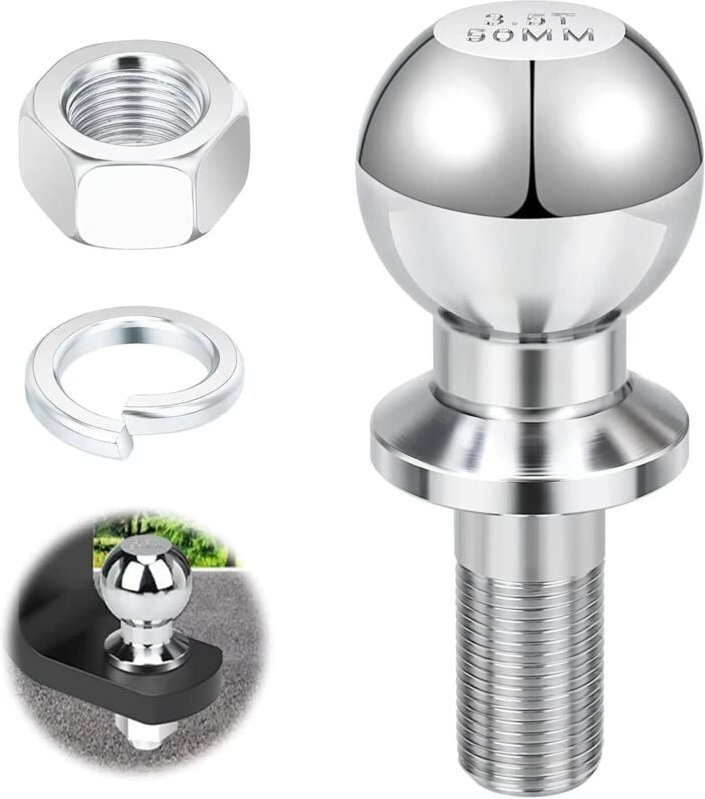 Anhängerkupplung, 50 mm 3,5-Tonnen-Anhängerkupplung, 22 mm Kugelkopfschraube, Traktor-Anhängerkupplung, Anhängerkupplung...