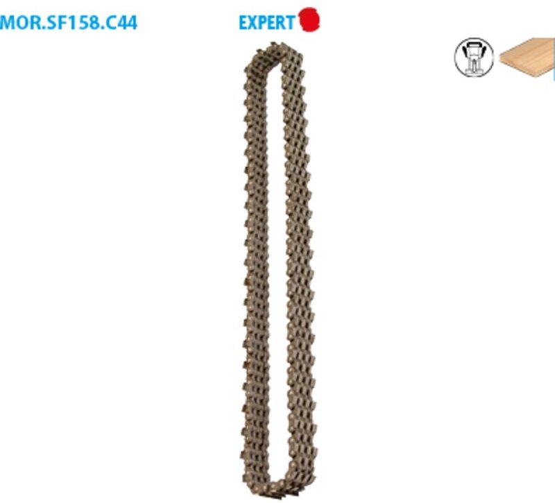 MORTAISAGE PAS B = 15,8 - STANDARD FRANÇAIS - Kette 44 Glieder Profi Ep. 8 MC (mm) 4