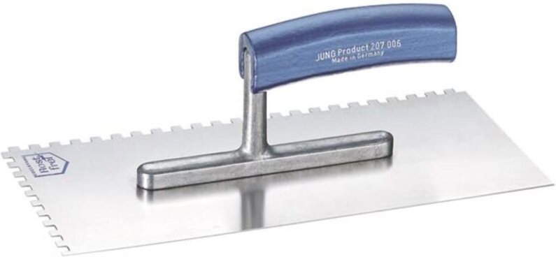 Jung Henkelmann jung - glättekelle - gebogener griff - 330 g - semiprofessionell