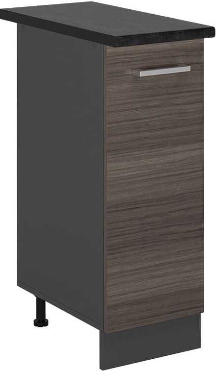 Vicco - Apothekerschrank R-Line, Edelgrau, 30 cm , ap Anthrazit