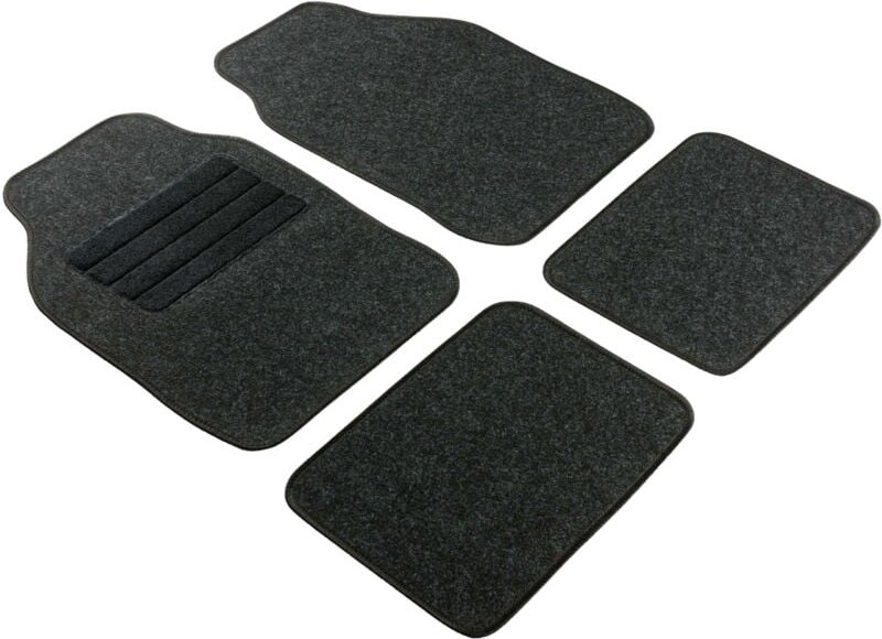 Walser - Universal Fußmatten Regio Komplett-Set anthrazit schwarz Fußmattenset