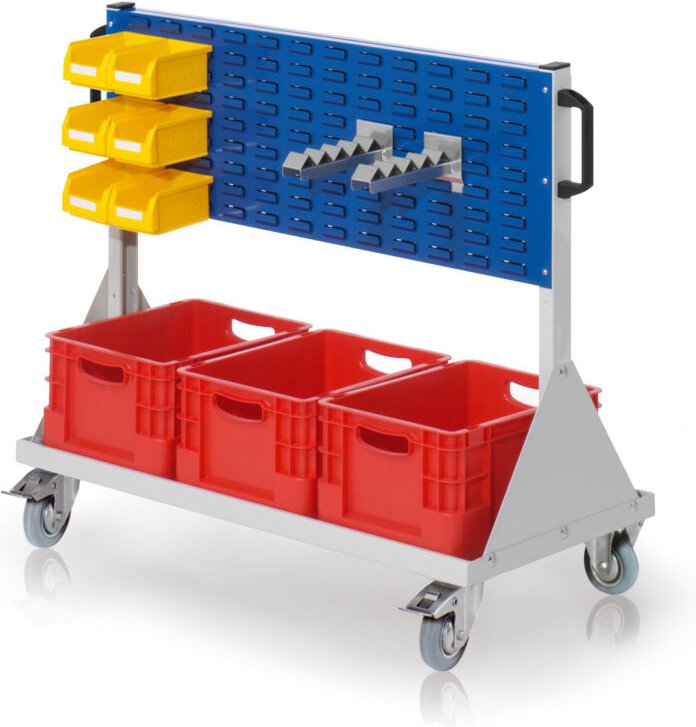 Kappes RasterMobil® Größe 2 - 1000x890x500mm - 2x Schlitzplatten - 13-teilig - enzianblau