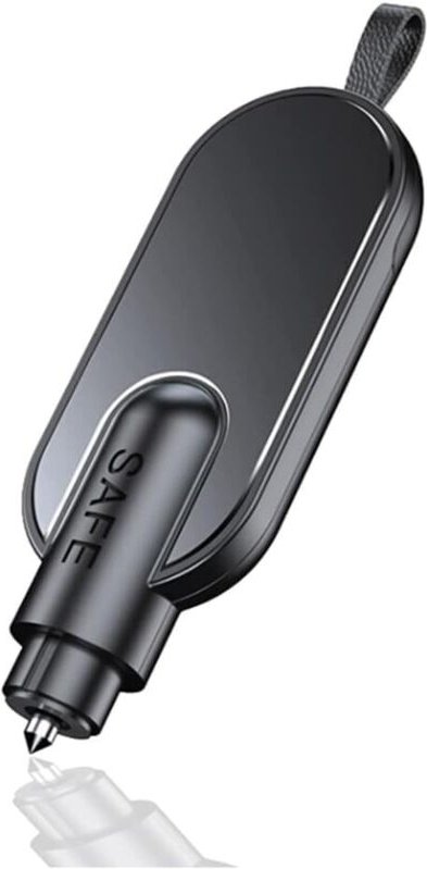 Auto-Notfall-Fluchtwerkzeug, tragbarer Sicherheitsgurtschneider, Auto-Sicherheitshammer, Schlüsselanhänger-Fensterbreche...