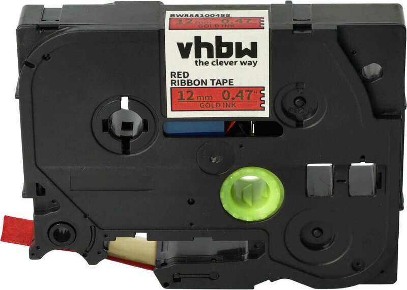 Schriftband-Kassette Textil kompatibel mit Brother pt GL1000, H100, E550W, E550WVP, E800W, GL200, GL100 Etiketten-Drucke...