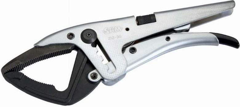 Sam Outillage - Zange und Schraubstock mit großer Kapazität und beweglichen Backen sam - 21235