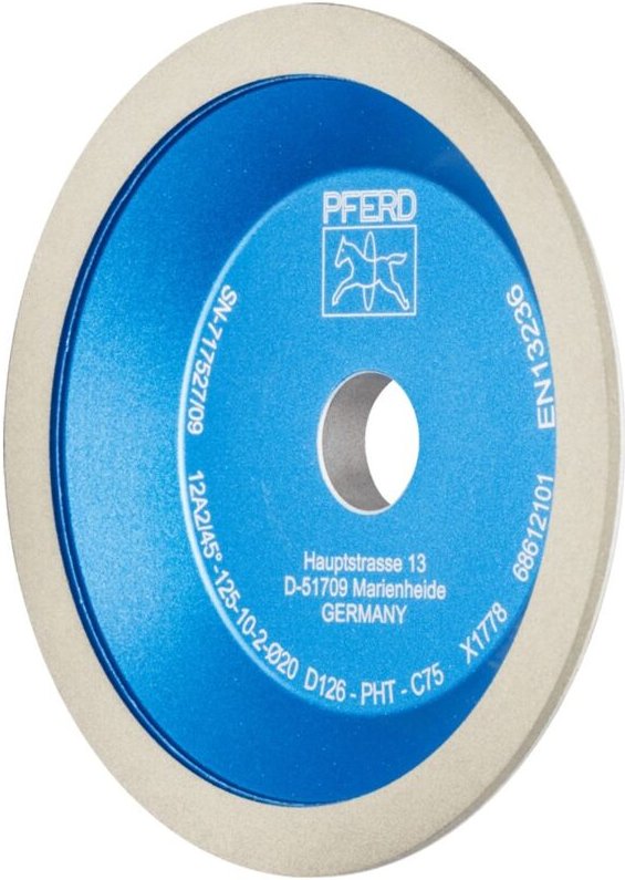 PFERD TOOLS Diamant-Schleifscheibe Kunstharz 12A2/45° PHT 178 mm D126 (mittel) Trockenschliff