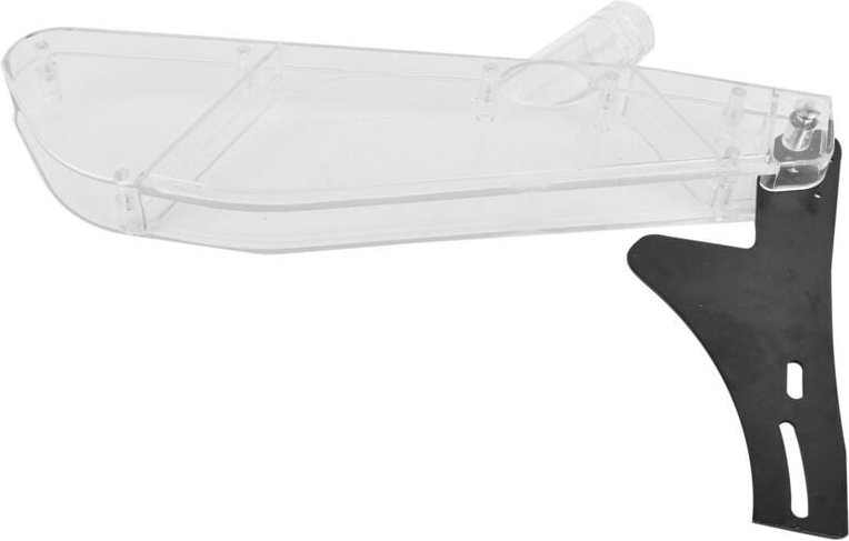 Decdeal Tischkreissägen-Abdeckung, 4-10 Zoll Acryl-Schutzhülle, Sägeblattschutz für die Holzbearbeitung