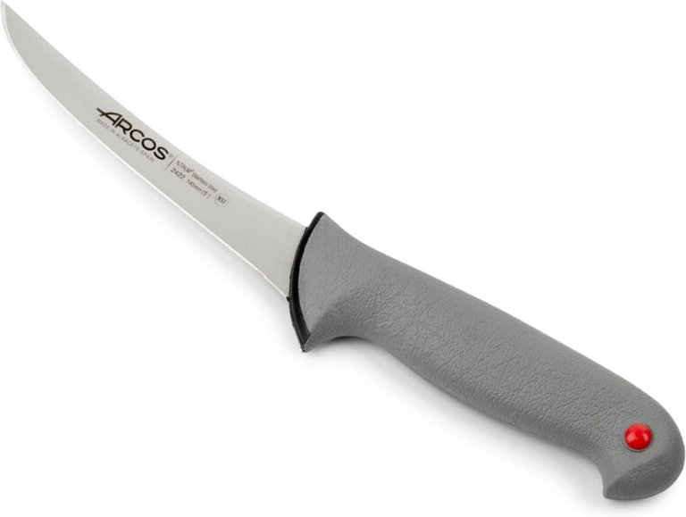 Ausbeinmesser Arcos Farbe - Prof 242200 Edelstahl Nitrum und mango ergonomische Polypropylenklinge und 14 cm, Vitrine