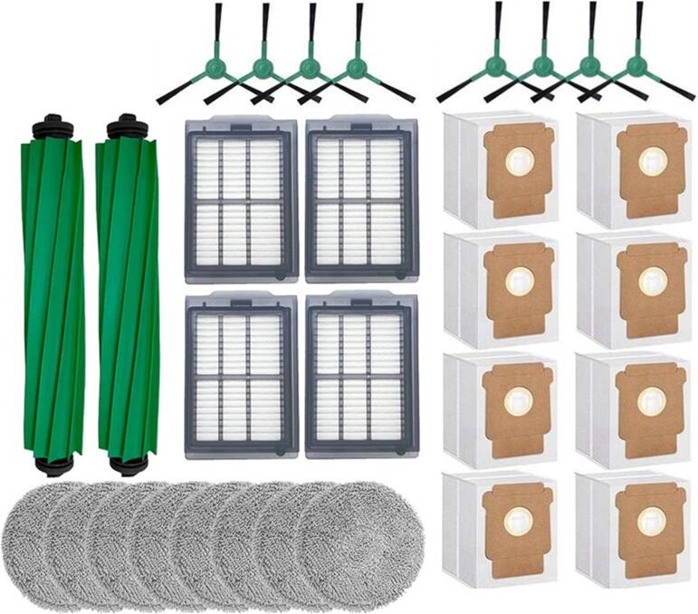 8-teiliger Staubbeutel für Q10 S5 / S5+ Ersatzteile