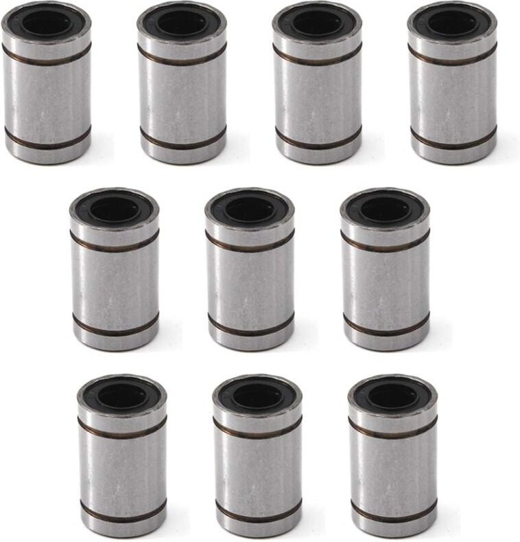 LM8UU 10 Stück 8 x 15 x 24 mm Linearkugellager für 3D-Drucker