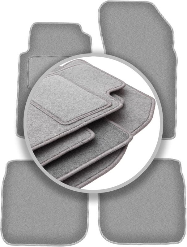 Graue Autofußmatten für: Ford Scorpio MK2 Kombi, Limousine (1994-1998)