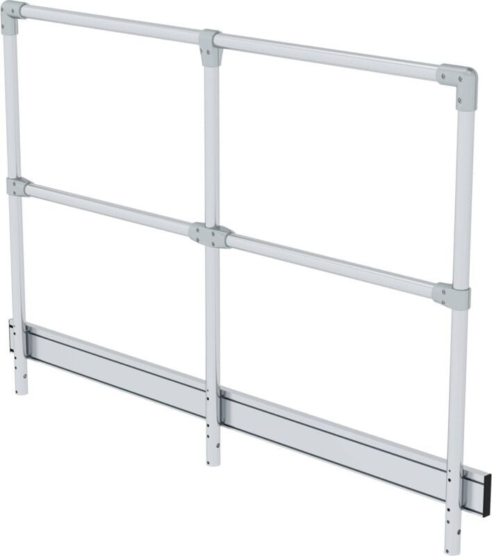 Geländer starr für Plattformlänge 1,86 m - 632231 - Günzburger Steigtechnik