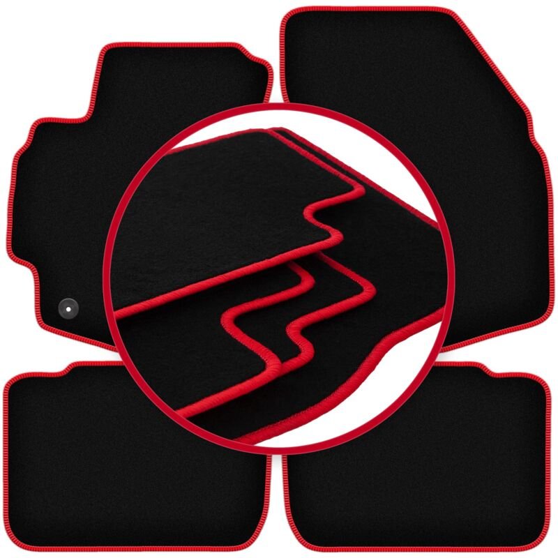 CARLUX-RED Autofußmatten für: Suzuki Liana FL Fließheck, Limousine (2005-2008)