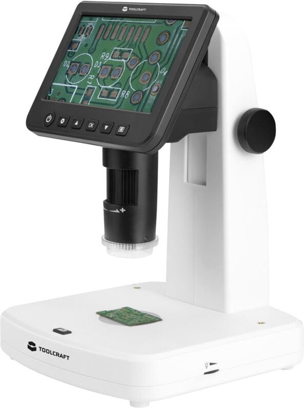 Thumbnail - TO-9076404 12.7 cm (5-Zoll) LCD-Digitalmikroskop mit Polarisator 300 x Auflicht - Toolcraft