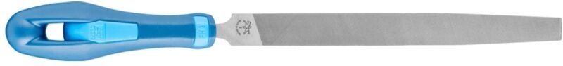 PFERD 11216157 Werkstattfeile Flachspitz Hieb 2 inkl. Ergonomie-Feilenheft universell zum Schruppen