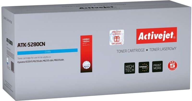 Activejet Toner für Kyocera TK-5280C neu ATK-5280CN