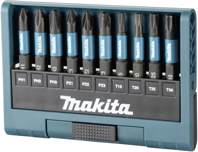 Impact Black Bit-Set 10-tlg E-12011 Bit-Set - Makita