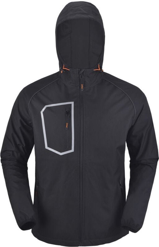 Leichte Softshelljacke Schwarz Größe S PROF.