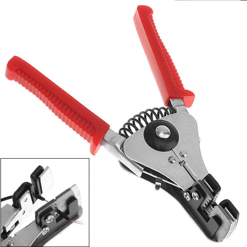 Aiperq - 18 cm Präzisions-Abisolierzange, automatische Abisolierzange, Kabelschneider, Abisolierzange und Abisolierzange...