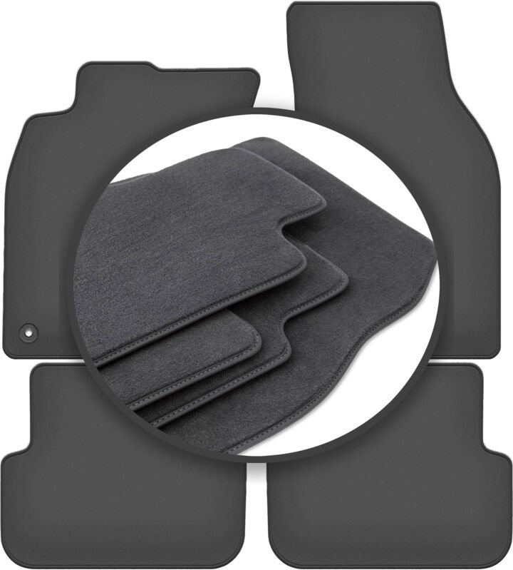 Premium Autoteppiche für: Audi A6 C6 Limousine, Kombi, Avant (2004-2006)