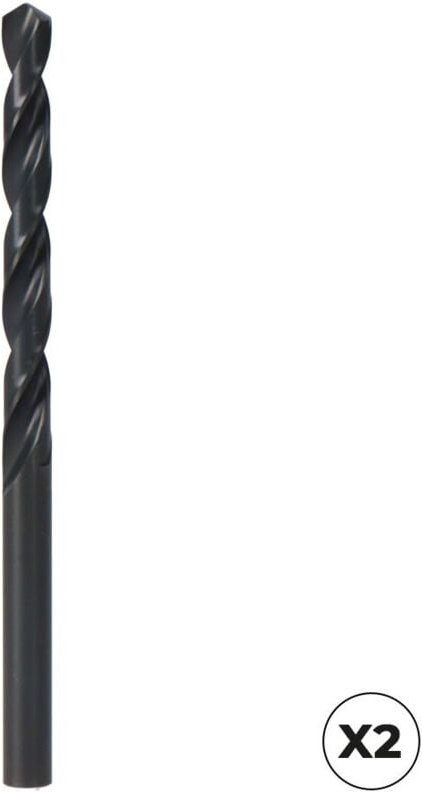 Packung mit 2 kurzen HSS-Zylinderbohrern din 338N 4,00 mm – Izar IZ27409
