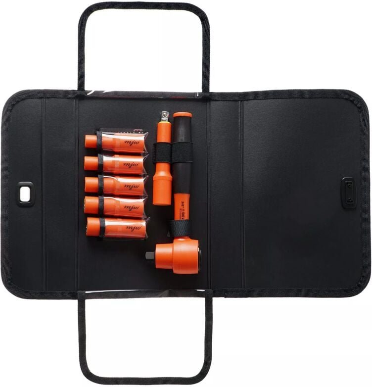 MJW Satz isolierter Werkzeuge 3/8"" VDE 1000V