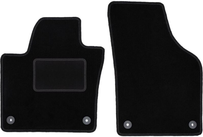 Vordermatten schwarz für: Seat Alhambra II Minivan (2010-2018)