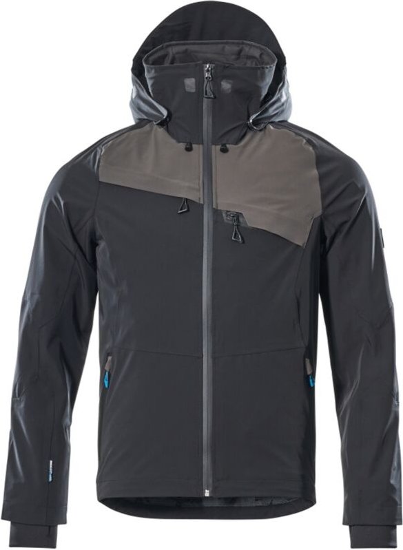 Regenjacke advanced wasserdicht Gr. m schwarz/dunkelanthrazit - Mascot