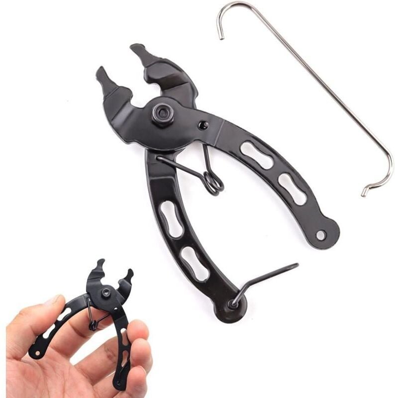 Pinza per catena di bicicletta KZQ pinza portatile per gancio catena di bicicletta per bici da strada, sportive, mountai...