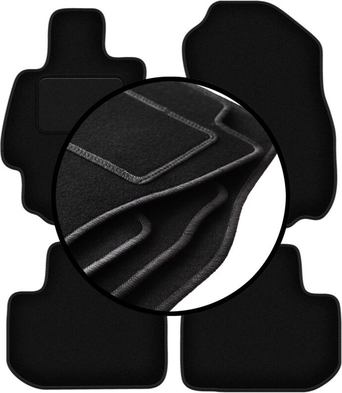 Veloursmatten-Satz für: Subaru Legacy V Limousine, Kombi (2009-)