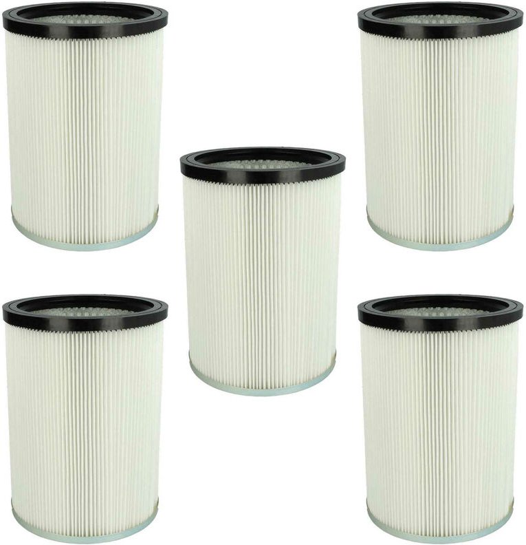 5x Faltenfilter kompatibel mit Kärcher nt 70/1 jp, nt 70/2, nt 70/2 aus, nt 70/2 br, nt 70/2 eu Staubsauger - Patronenfi...