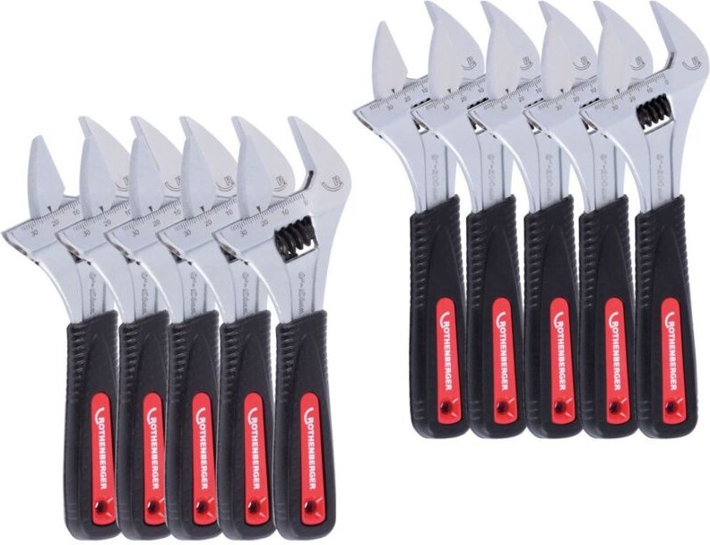 Rothenberger - Rollgabelschlüssel 6+8" Display (5+5) - 1500001736