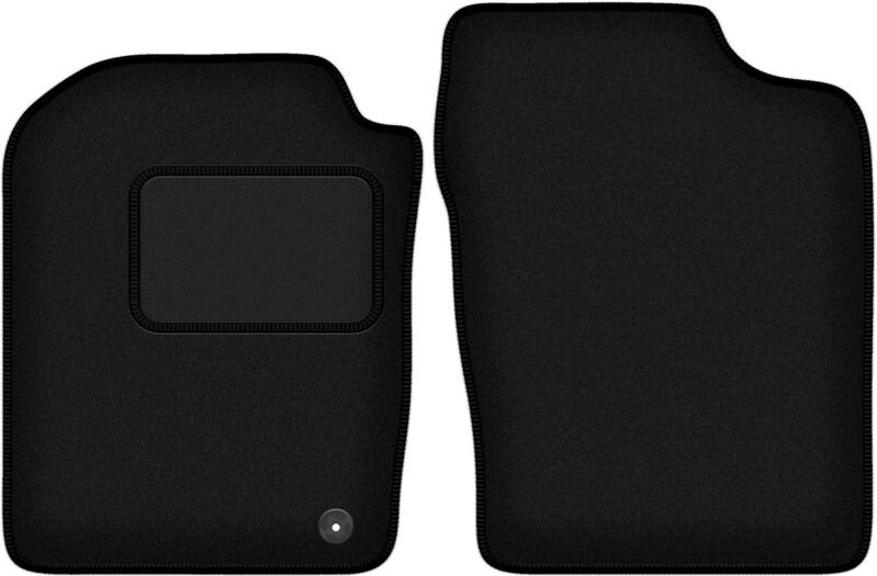 Vordere Matten schwarz für: Daihatsu Cuore VII L276 Fließheck (2007-)