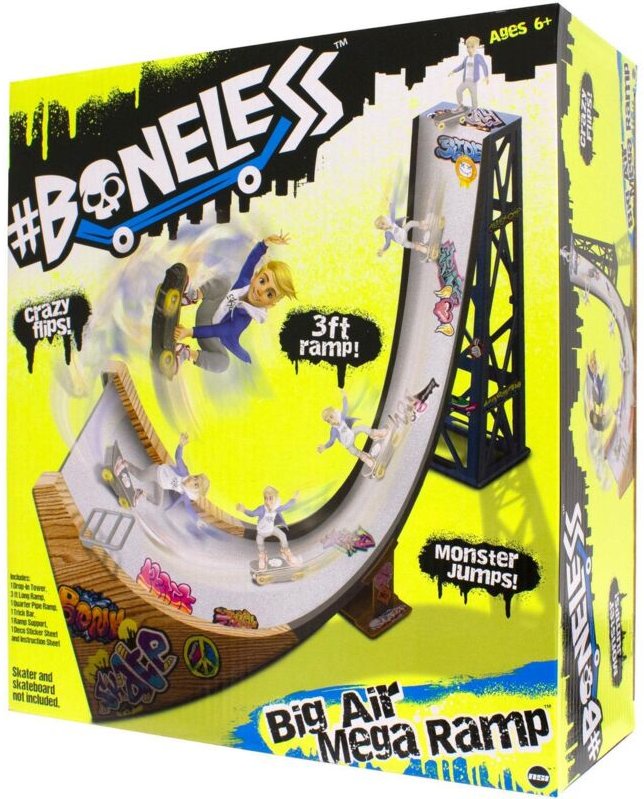Ohne knochen big air mega ramp
