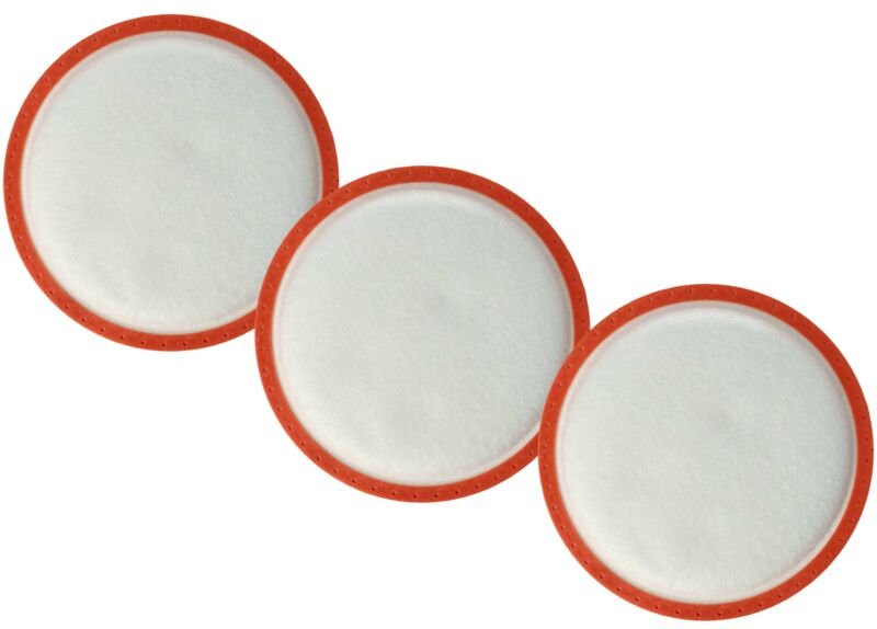 3x Vormotorfilter kompatibel mit Dirt Devil Rebel DD5551-7, DD5551-8, DD5551-6, DD5551-9 Staubsauger - Motorschutzfilter...
