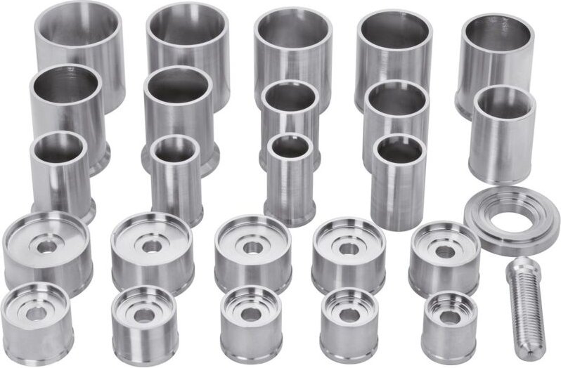 Zug und Druckhülsen Satz, Anzahl Werkzeuge: 26 - Vigor