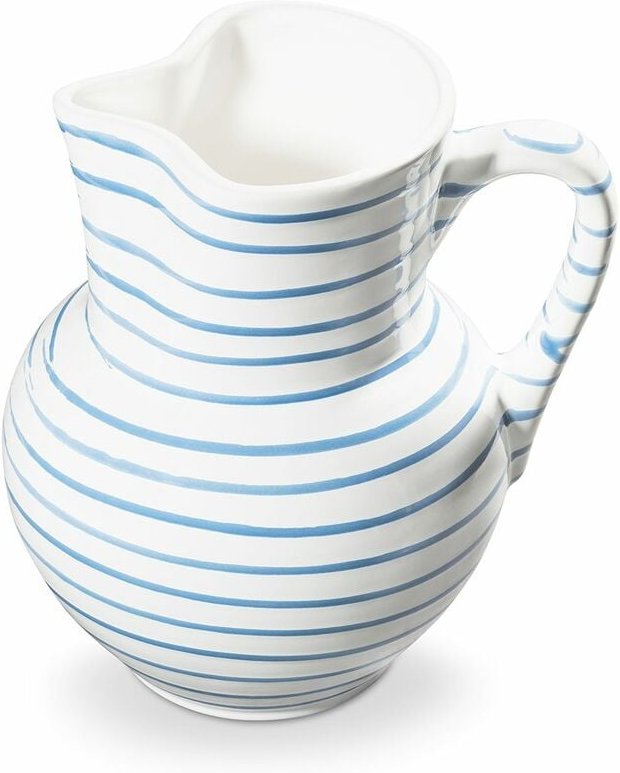 Gmundner Keramik - Blaugeflammt, Krug Wiener Form 1,5 Liter