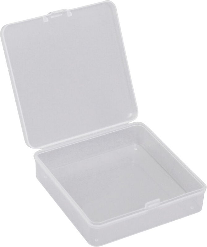 Thumbnail - 23SA080 Sortimentskasten (l x b x h) 9.5 x 9.5 x 2.8 cm Anzahl Fächer: 1 feste Unterteilung - Quadrios