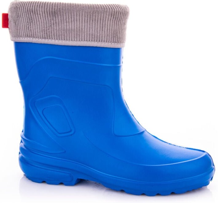 Lemigo leichte Damen Gummistiefel gefüttert "Jessy" Blau 40