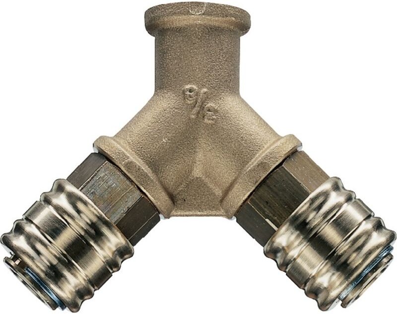 Verteiler Gewinde g 1/2 ″/19,17 mm dn 7,2, Innengewinde, 2 Kupplungen