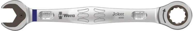Wera 6000 Joker Maul-Ringratschen-Schlüssel, 16 x 212 mm