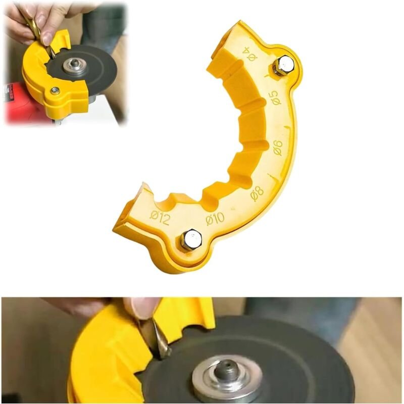 2025 Neuer Bohrerschärfer, Bohrerschärfwerkzeug, Bohrerschleifzubehör, Winkelschleifer-Bohrerschärfer, elektrisches Bohr...